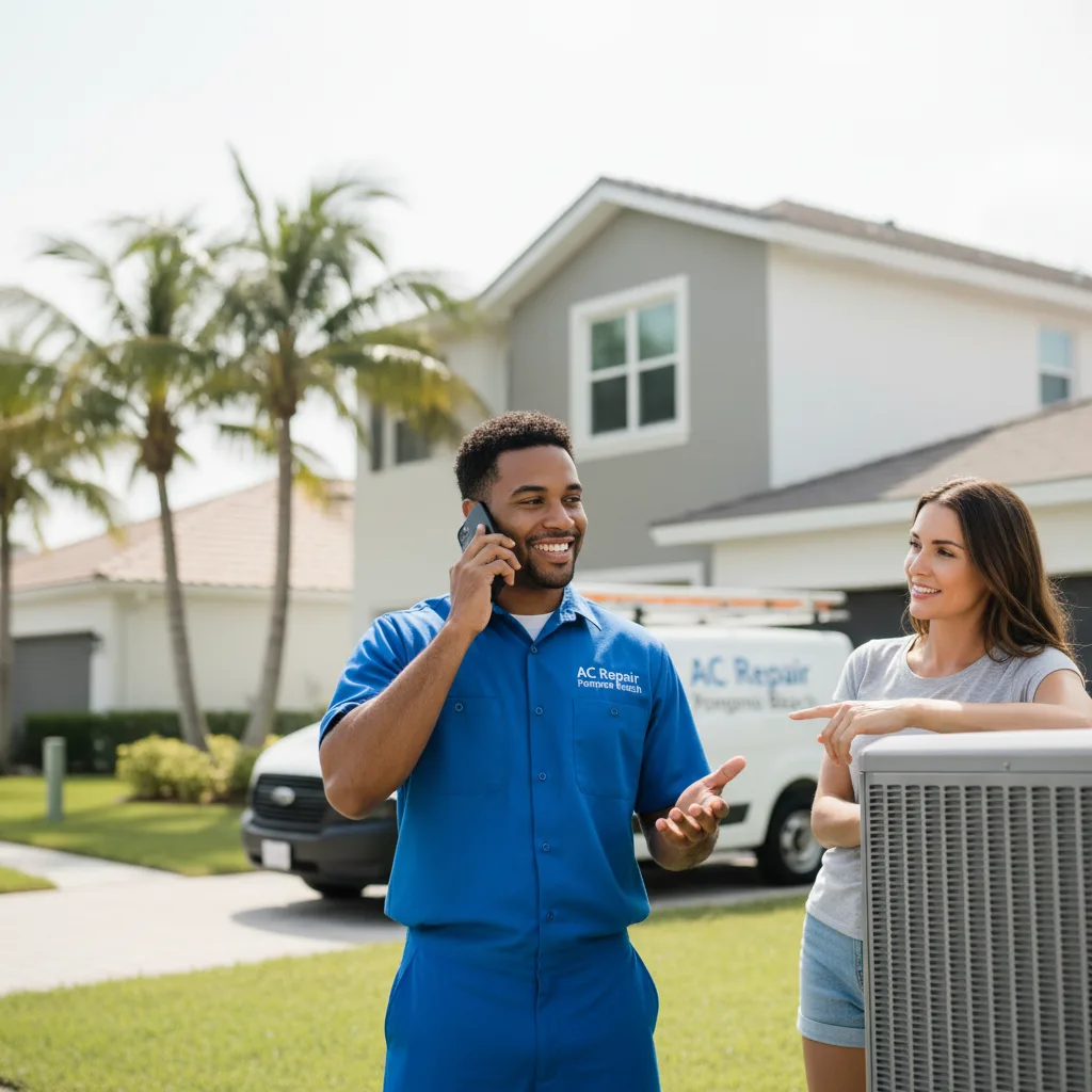 AC Repair Pompano Beach customer support in Mitchellville